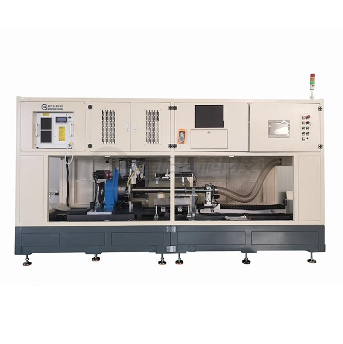 Laser cutting machine for pipes