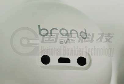 3D laser marking on the 3C products with round shape